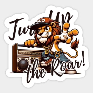 Urban Jungle Beats : Turn Up The Roar! Sticker